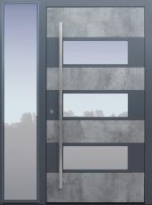 Haustür Exterior Skyline mit Seitenteil BG11 Modell B17