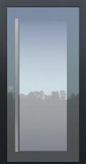 Haustür grau Modell Pure02-T2